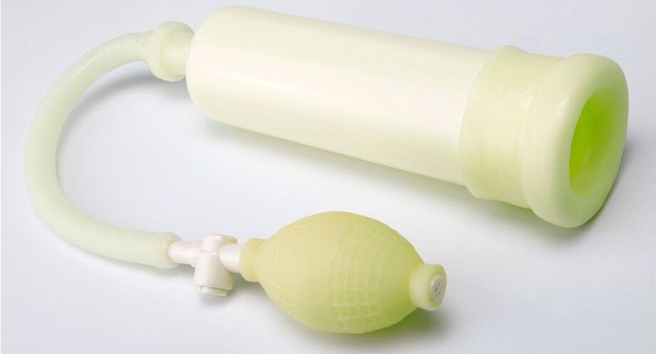Pompë vakum - një pajisje për zmadhimin e penisit të një mashkulli